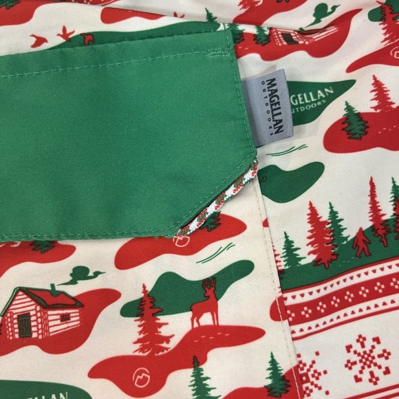 Magellan Christmas Swim Trunks 3X Water Repellent - Picture 4 of 11